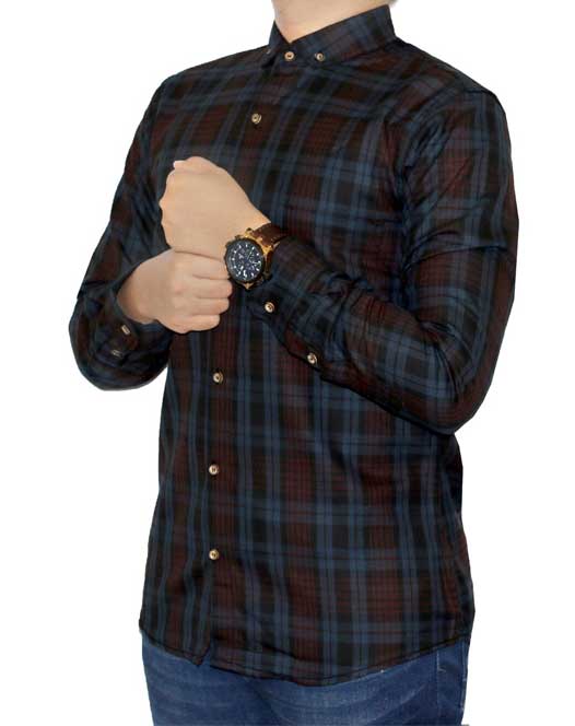 FLANEL COKLAT PRIA LEVIS